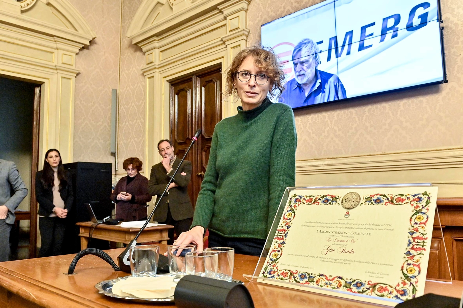 Simonetta Gola, moglie di Gino Strada (Foto Novi)