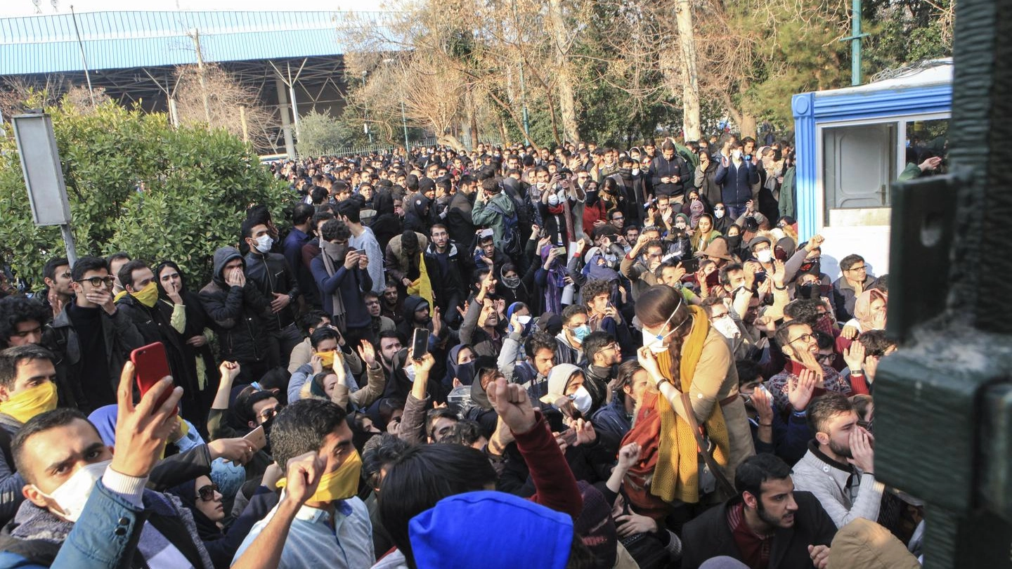 Iran proteste (Ansa)