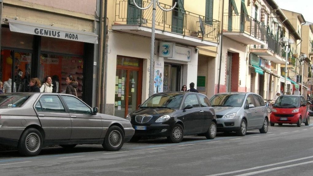 parcheggi a pagamento in via Carducci a Portoferraio