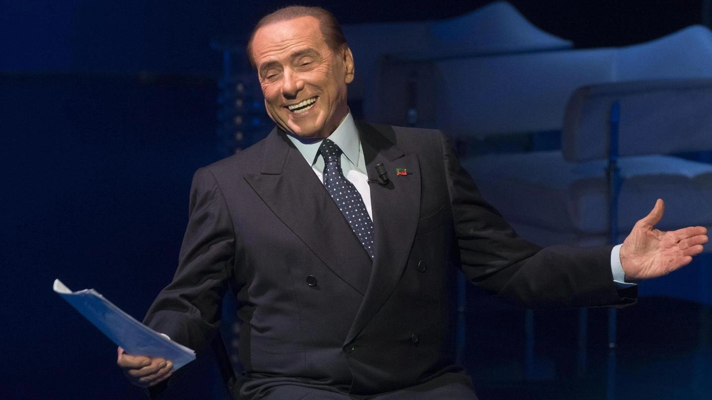 Silvio Berlusconi, leader di 'Forza Italia' (Foto Ansa)