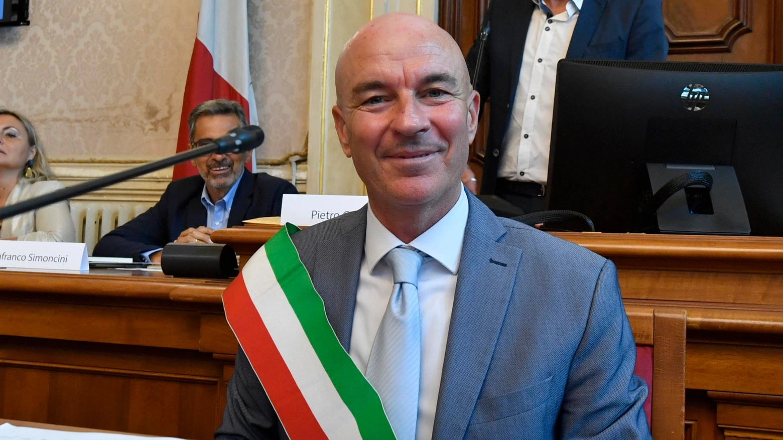 Luca Salvetti, sindaco di Livorno (Foto Novi)