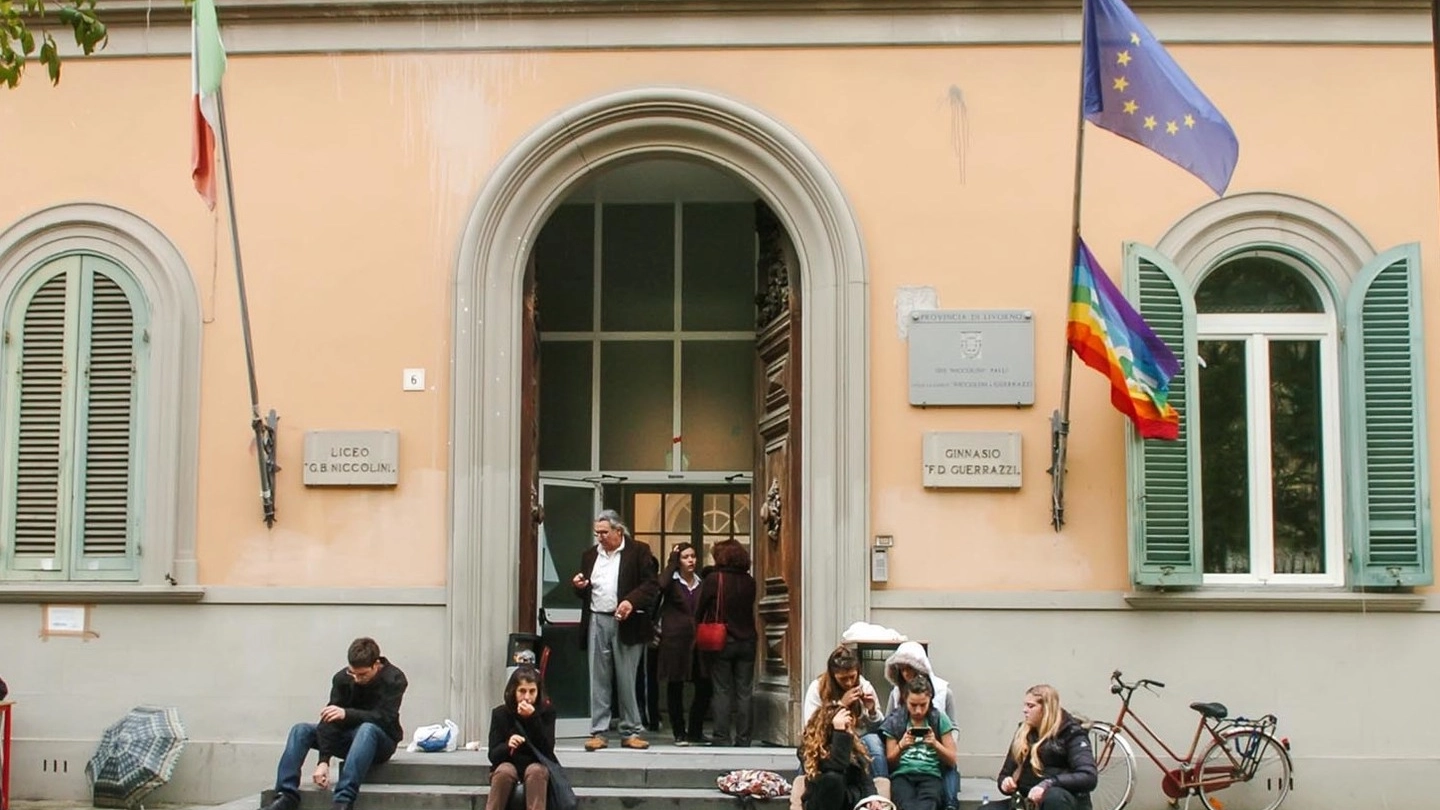L’ingresso dell'istituto Niccolini Palli (Foto Novi)