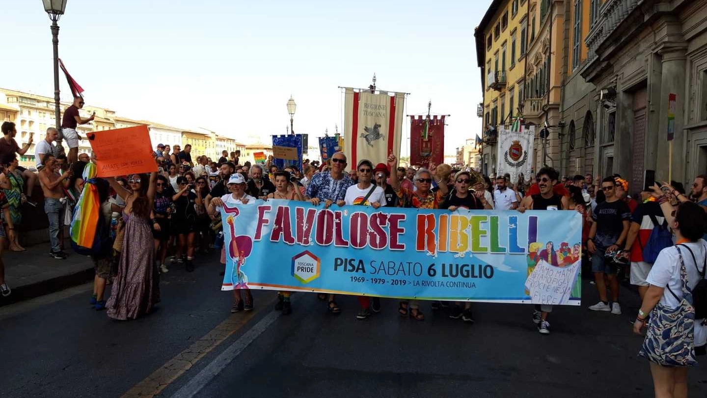 L'ultimo gay pride in Toscana, quello del 2019 a Pisa
