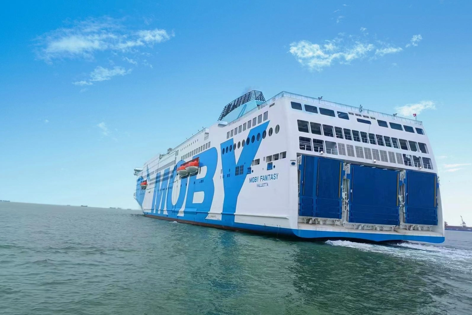 Il Moby Fantasy è il traghetto più grande del mondo