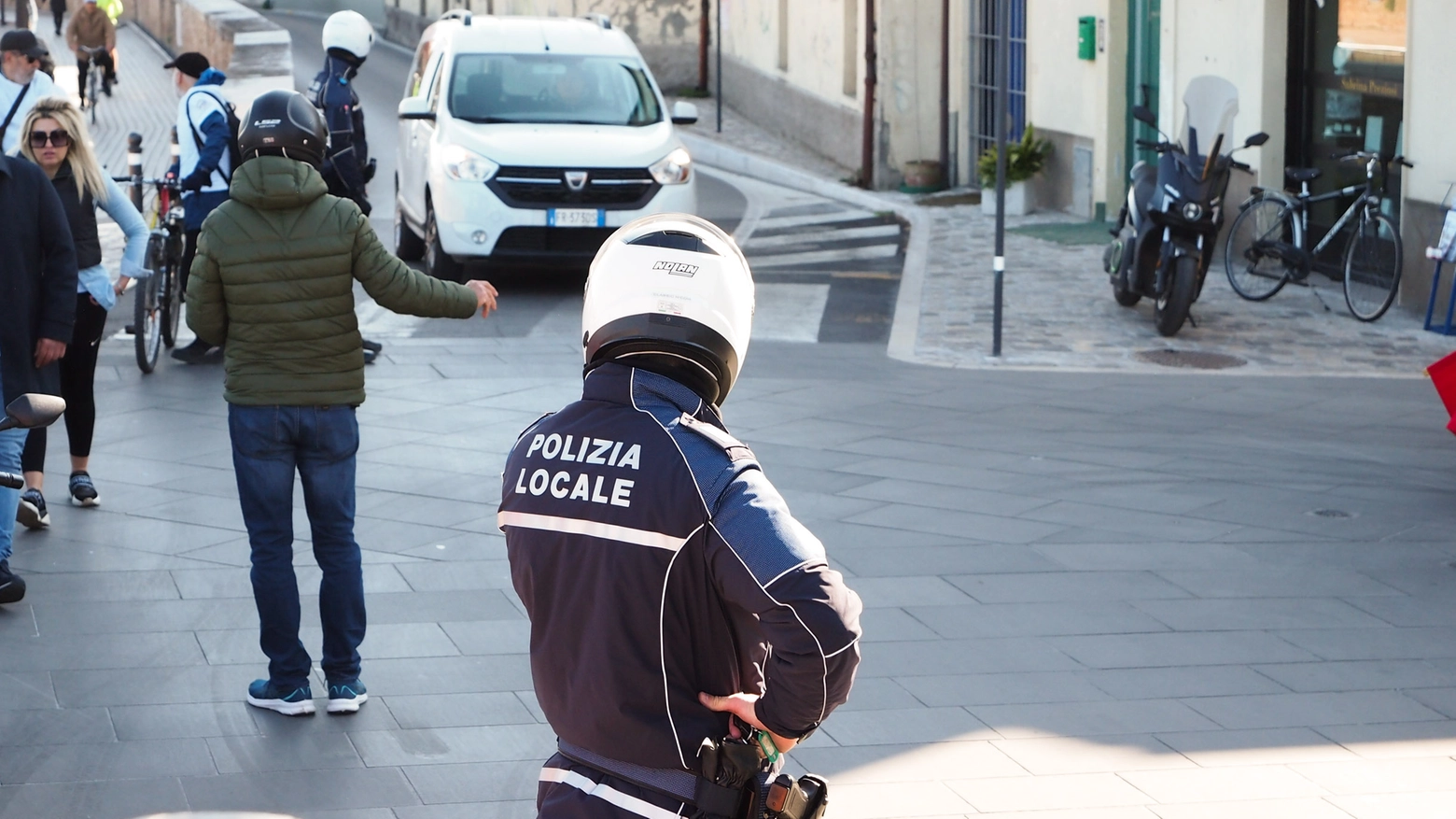 Polizia municipale, motociclisti