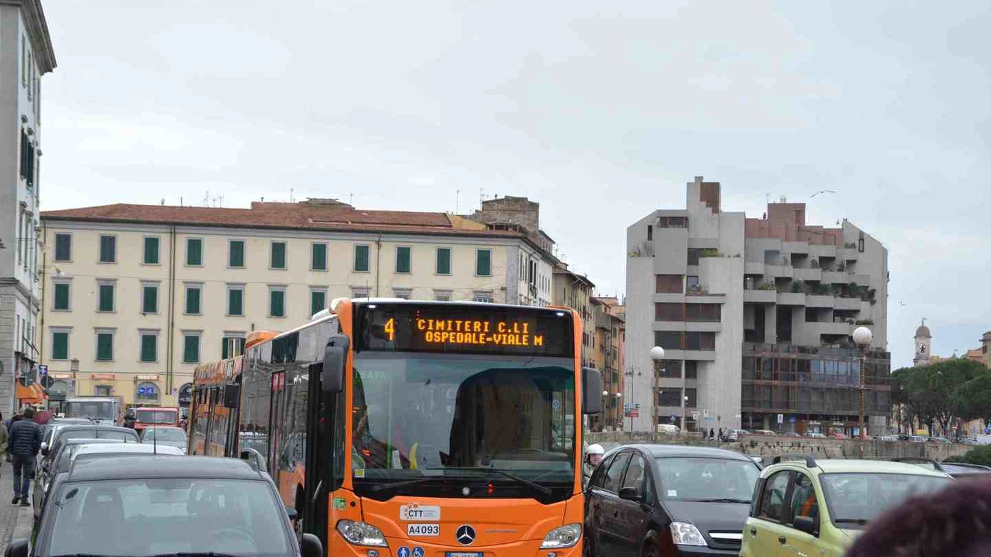 Traffico a Livorno