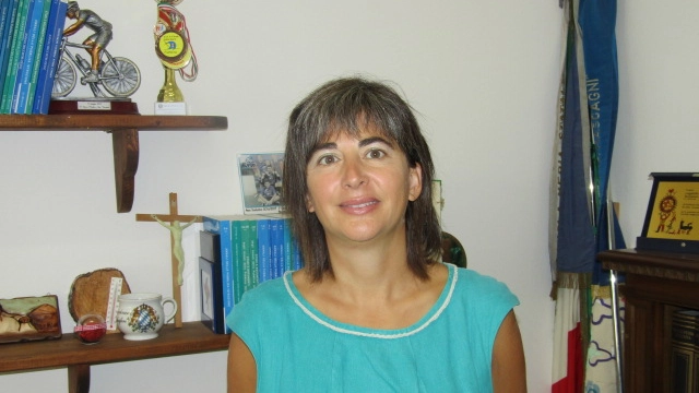 La dirigente scolastica Claudia Giannetti 