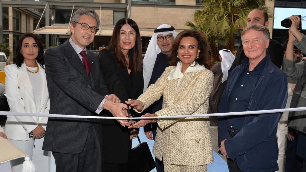 L'inaugurazione del negozio di "Acqua dell'Elba" in Kuwait