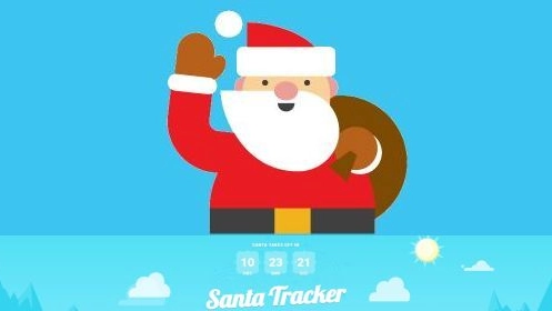 Il Santa Tracker: Google fa il conto alla rovescia per i regali