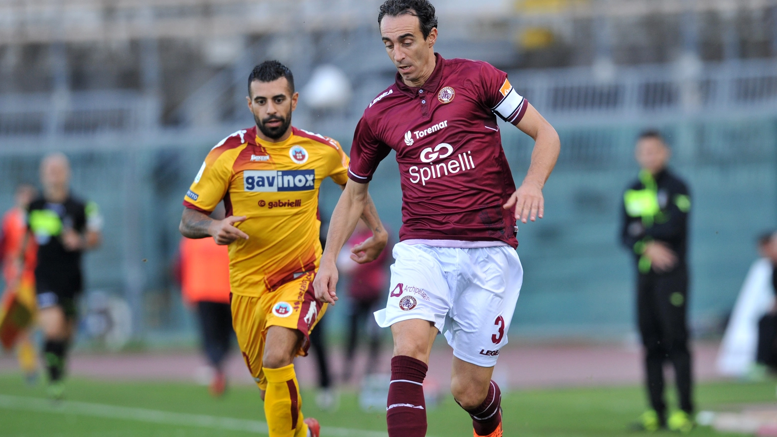 Dario Dainelli con la maglia del Livorno