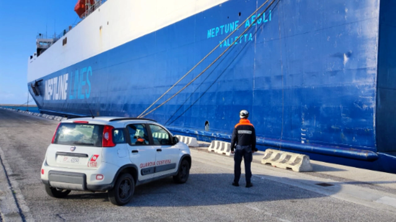 Il cargo sequestrato a Livorno