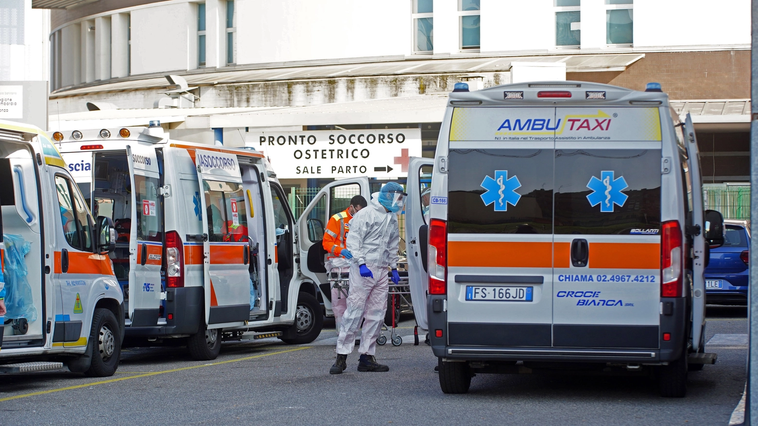 Il pronto soccorso dell’ospedale San Gerardo di Monza (ImagoE)