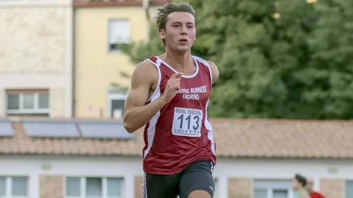 Andrea Matteucci, giovane promessa dell’Atletica Libertas Runners