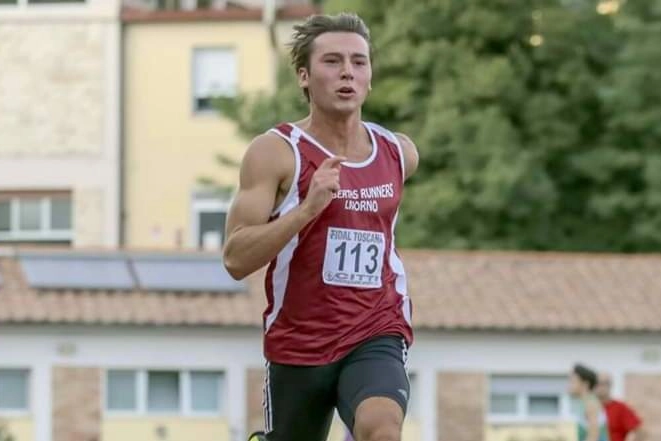 Andrea Matteucci, giovane promessa dell’Atletica Libertas Runners