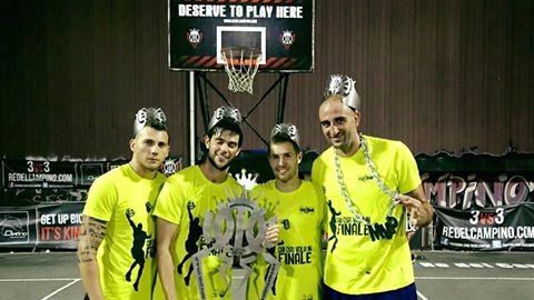 I vincitori del torneo Elia Bini, Camillo Bianchi, Mattia Venucci e Andrea Iannilli