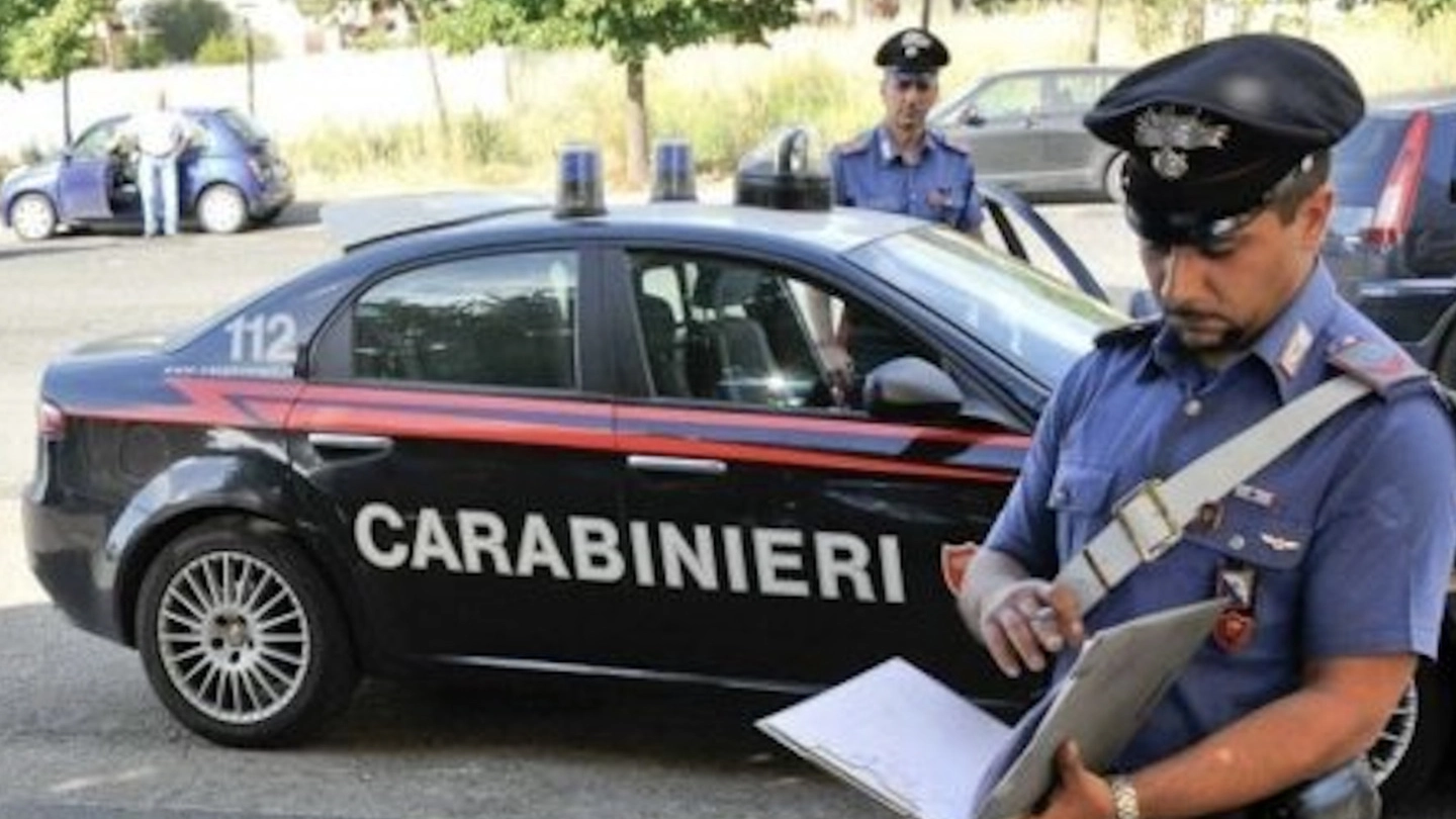 Indagini dei carabinieri (Foto Ansa)