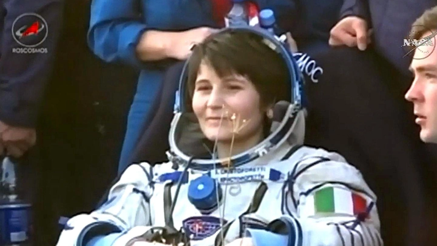 L’astronauta Samantha Cristoforetti ha battuto il record di permanenza nello spazio