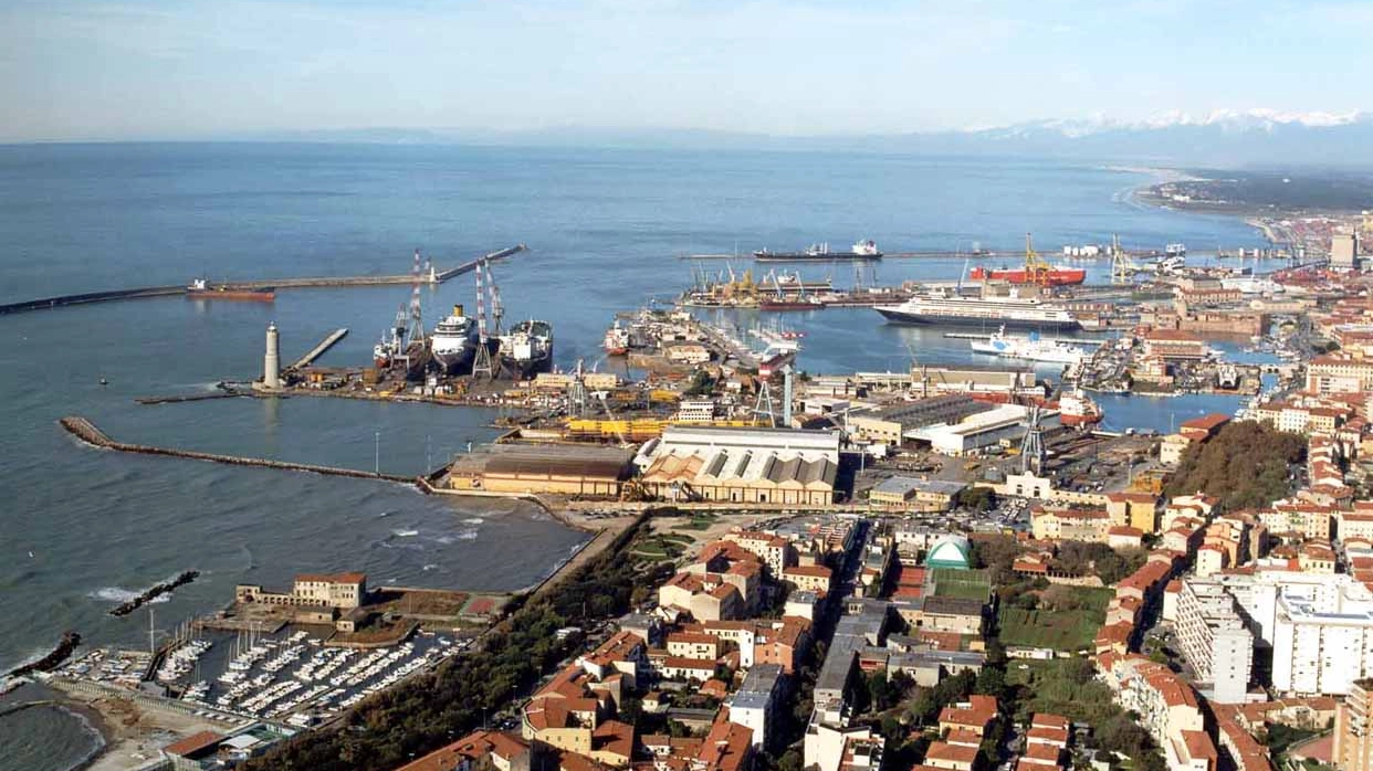 Il porto di Livorno 