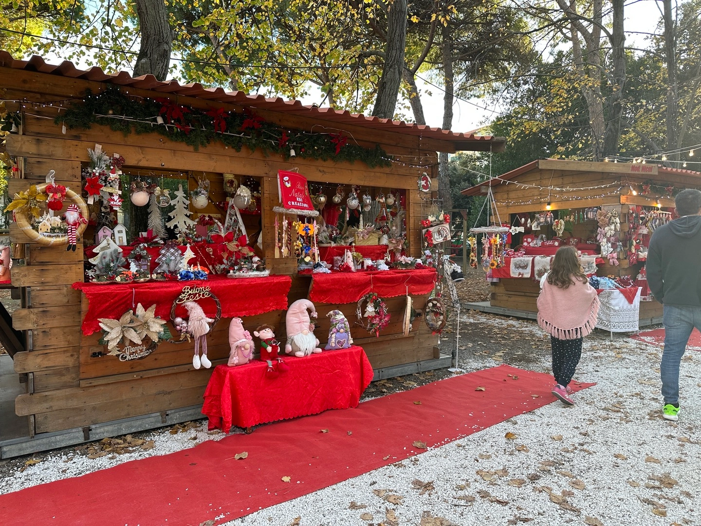 Villa fabbricotti inaugurato villaggio di Natale ￼