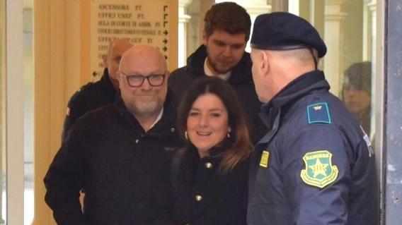 L’ex sindaco Filippo Nogarin con il suo avvocato Sabrina Franzone