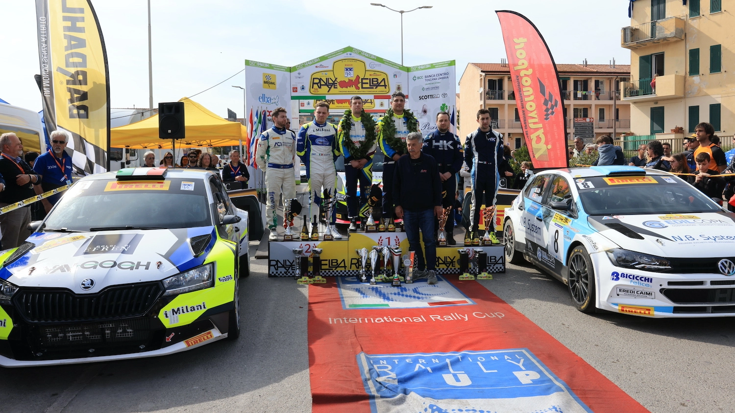 Rallye Elba, il podio