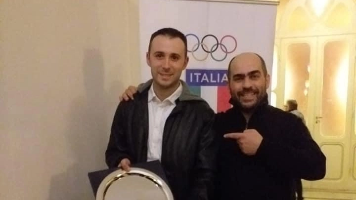 Matteo Bernini, a sinistra, con Michele Borghetti