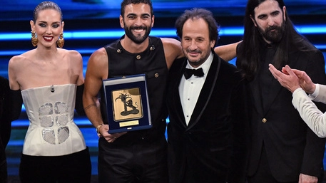 Marco Mengoni ha vinto il Festival di Sanremo 2023 (Foto Ansa)