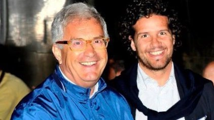 Pasquale Lamberti con il padre Gianfranco 
