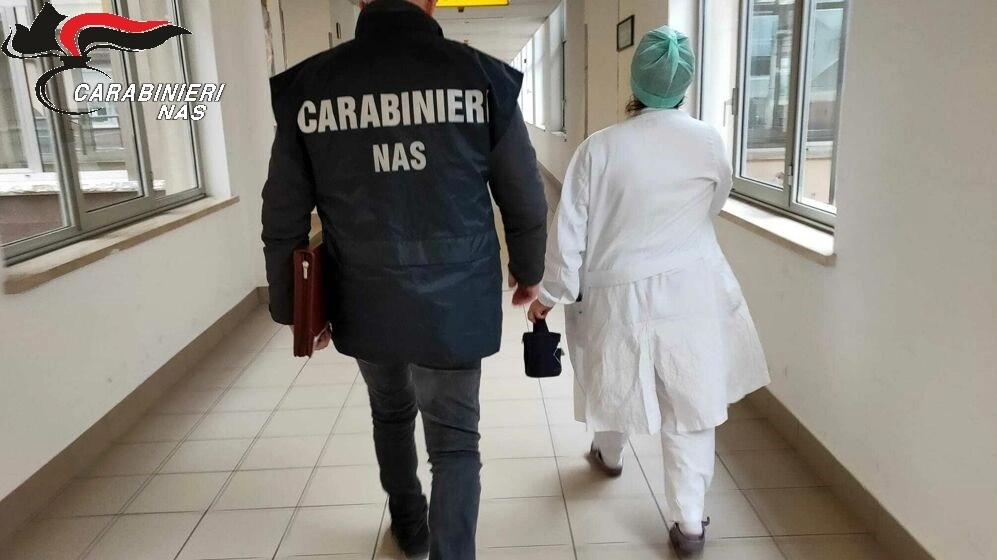 Carabinieri del Nas in ospedale