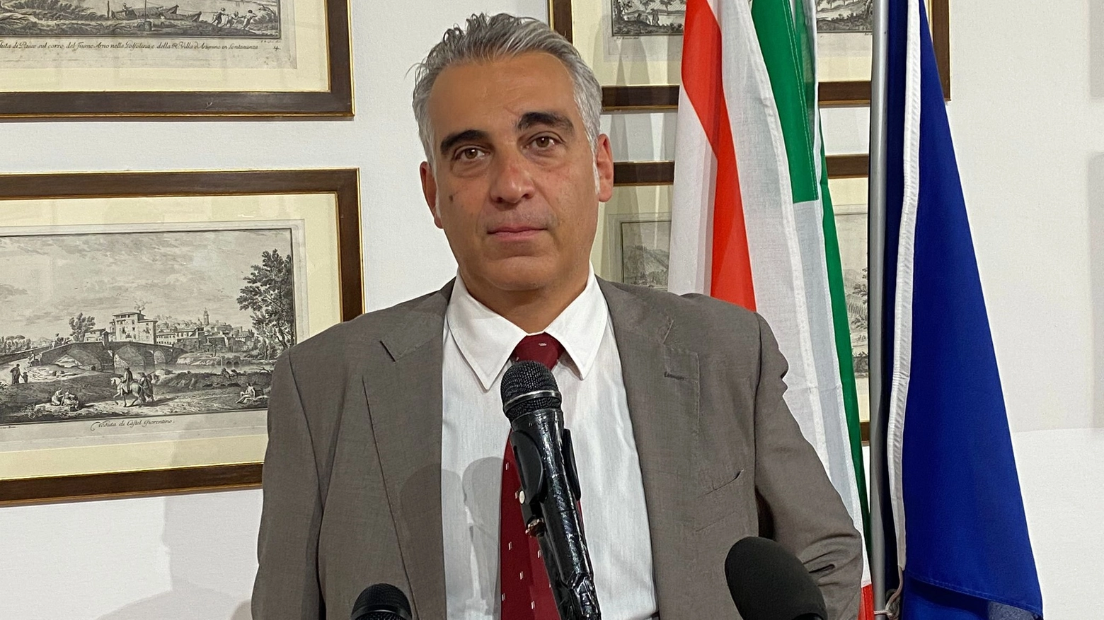 Il consigliere regionale Diego Petrucci