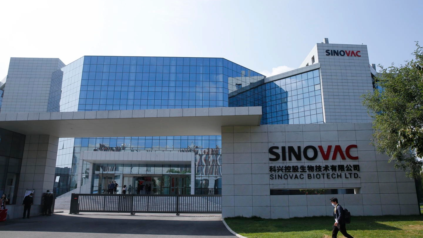 Il quartier generale della Sinovac (Ansa)