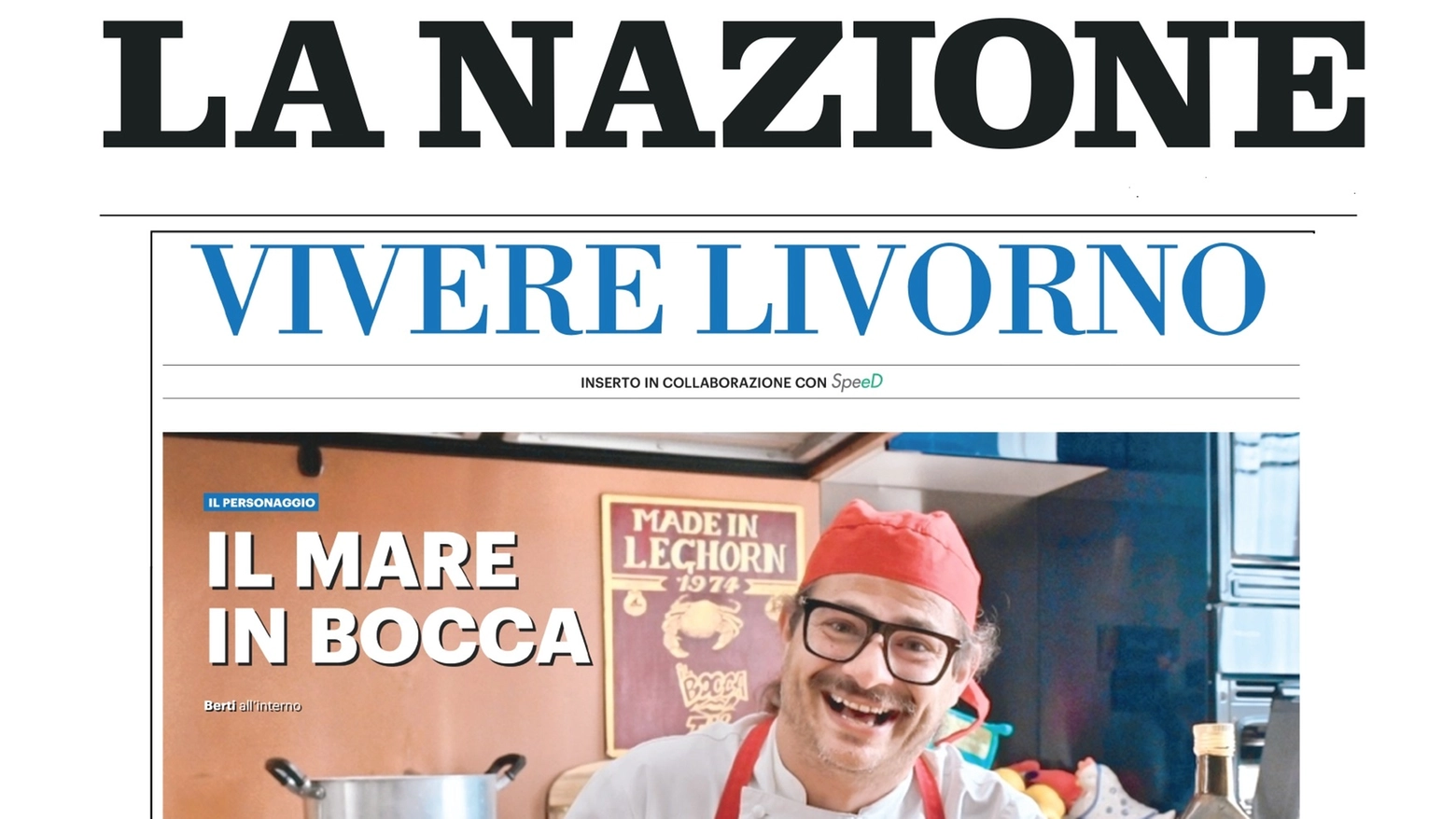 "Vivere Livorno" in regalo con La Nazione