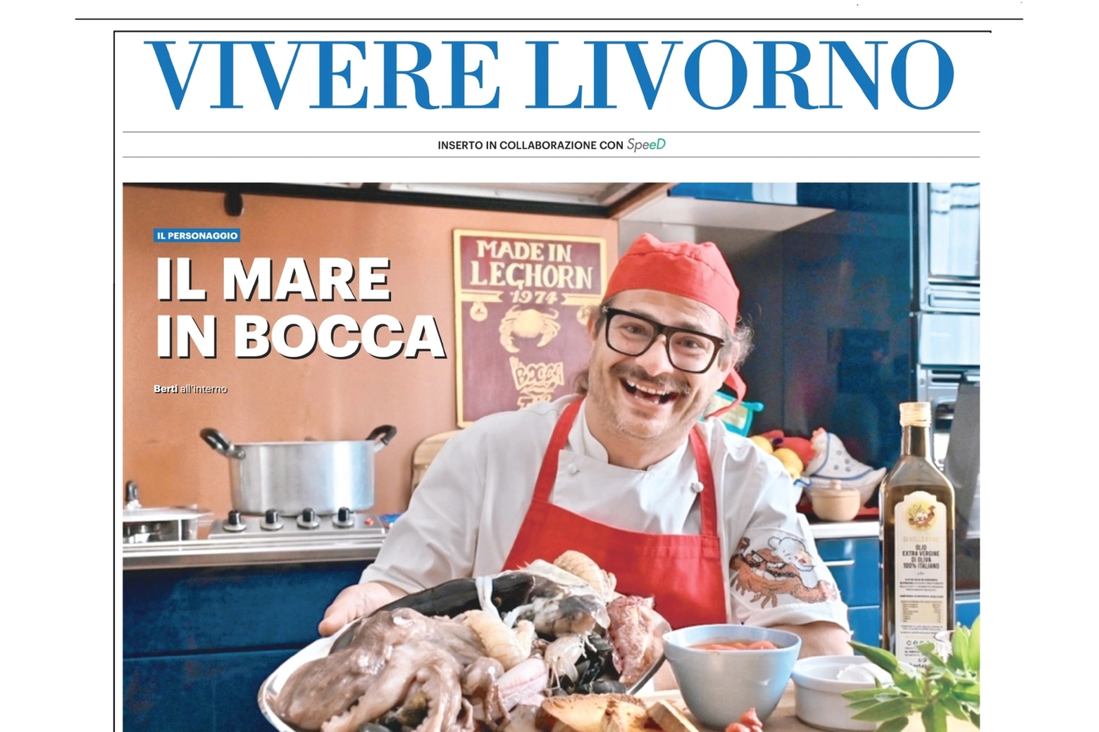 "Vivere Livorno" in regalo con La Nazione