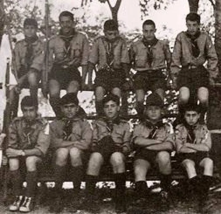 Una foto storica degli scout a Livorno, dove l’associazione è stata fondata nel 1922