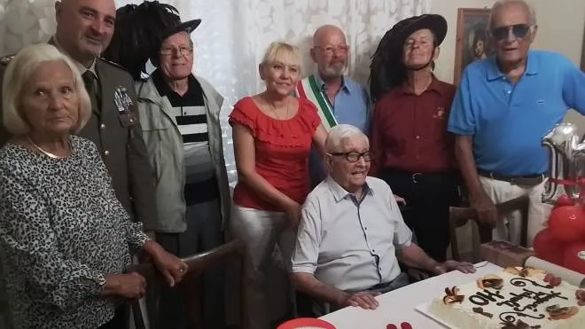 Tripoli Giannini ha spento le candeline della torta dei suoi 110 anni