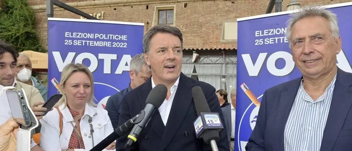 Matteo Renzi a Livorno con Alessandro Cosimi candidato nell’uninominale e Isabella Martini al proporzionale