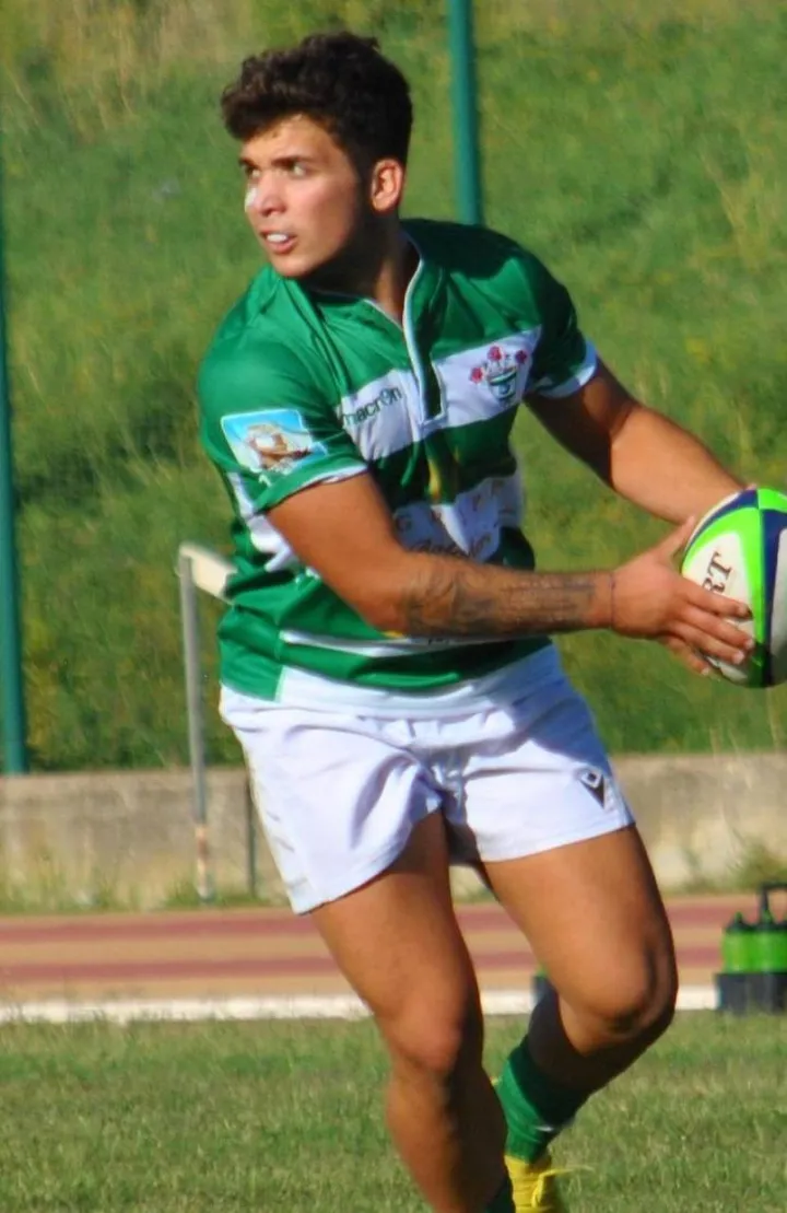Un giocatore del Livorno Rugby