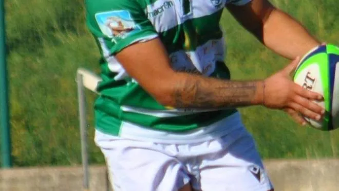 Un giocatore del Livorno Rugby