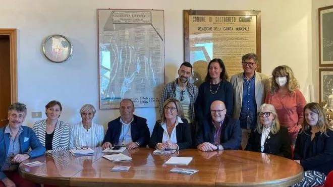 La presentazione del progetto con sindaci e amministratori in Comune a Castagneto