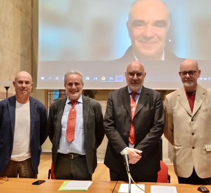Da sinistra, Stefano Guidi, Federico Rovini, Emanuele Rossi e Stefano Agostini