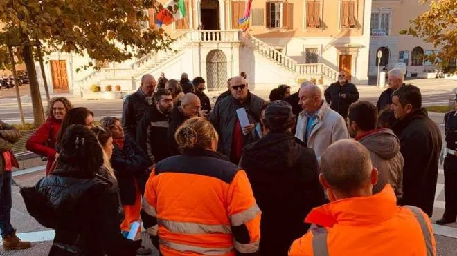 Il sindaco Luca Salvetti ha incontrato i lavoratori