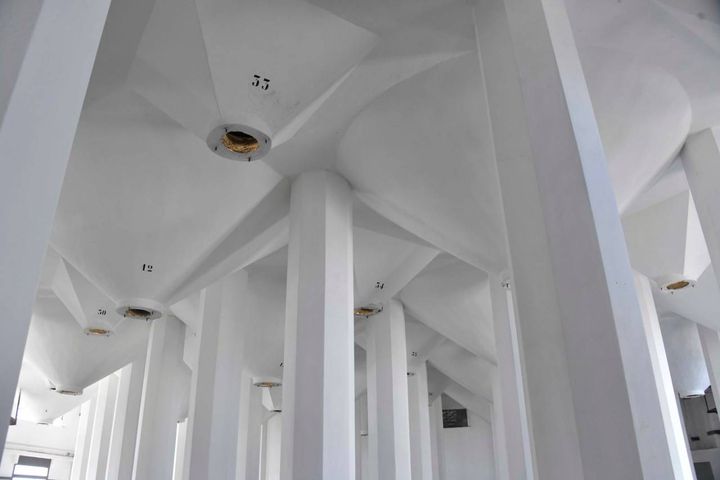 L'interno del silos (Foto Novi)