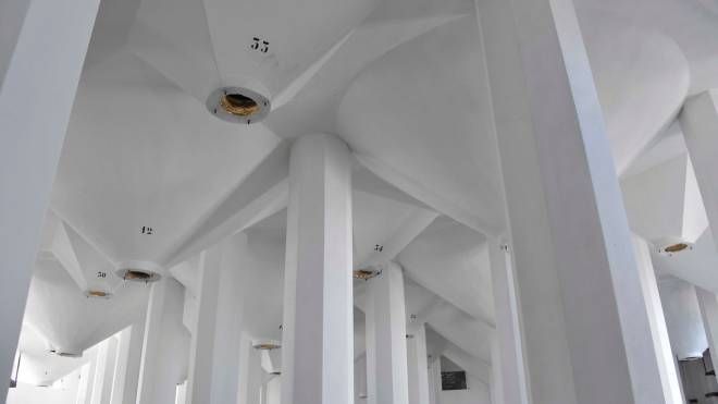 L'interno del silos (Foto Novi)