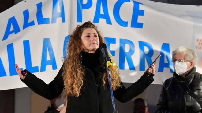 Manifestazione per la pace a Livorno (foto Novi)