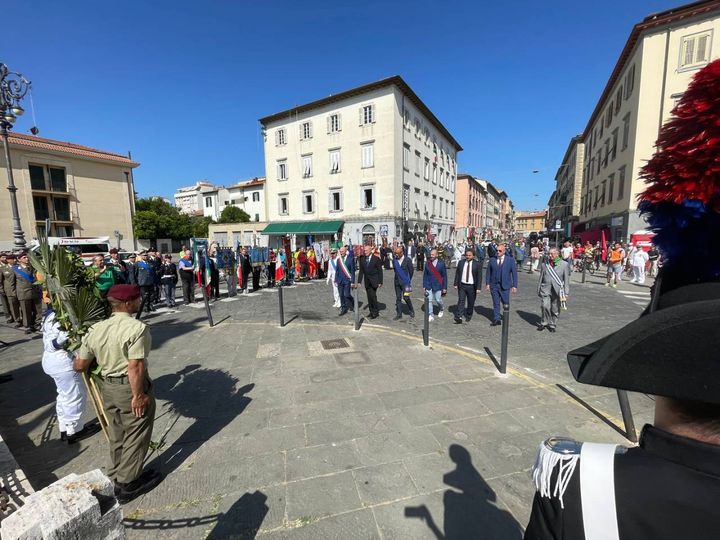 Festa della Repubblica, le celebrazioni a Livorno (Foto Novi)