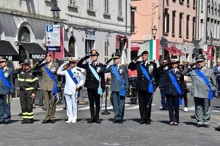 Festa della Repubblica, le celebrazioni a Livorno (Foto Novi)