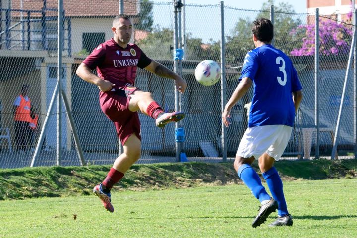 Livorno-Sangiovannese, la partita finisce 0-2 (Foto Novi)