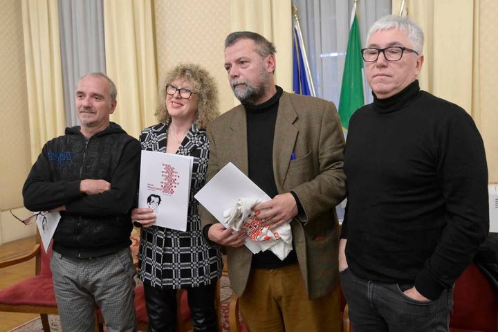 La presentazione del Premio Ciampi a Livorno (Foto Novi)