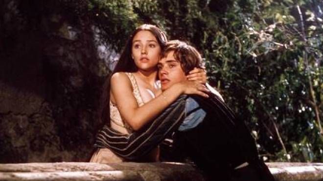 Olivia Hussey e Leonard Whiting, protagonisti di Romeo e Giulietta di Zeffirelli (1968)