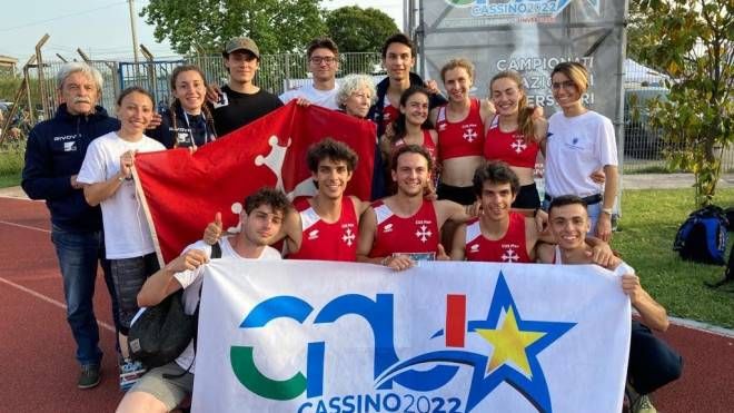 La spedizione di atletica leggera del Cus Pisa ai CNU 2022